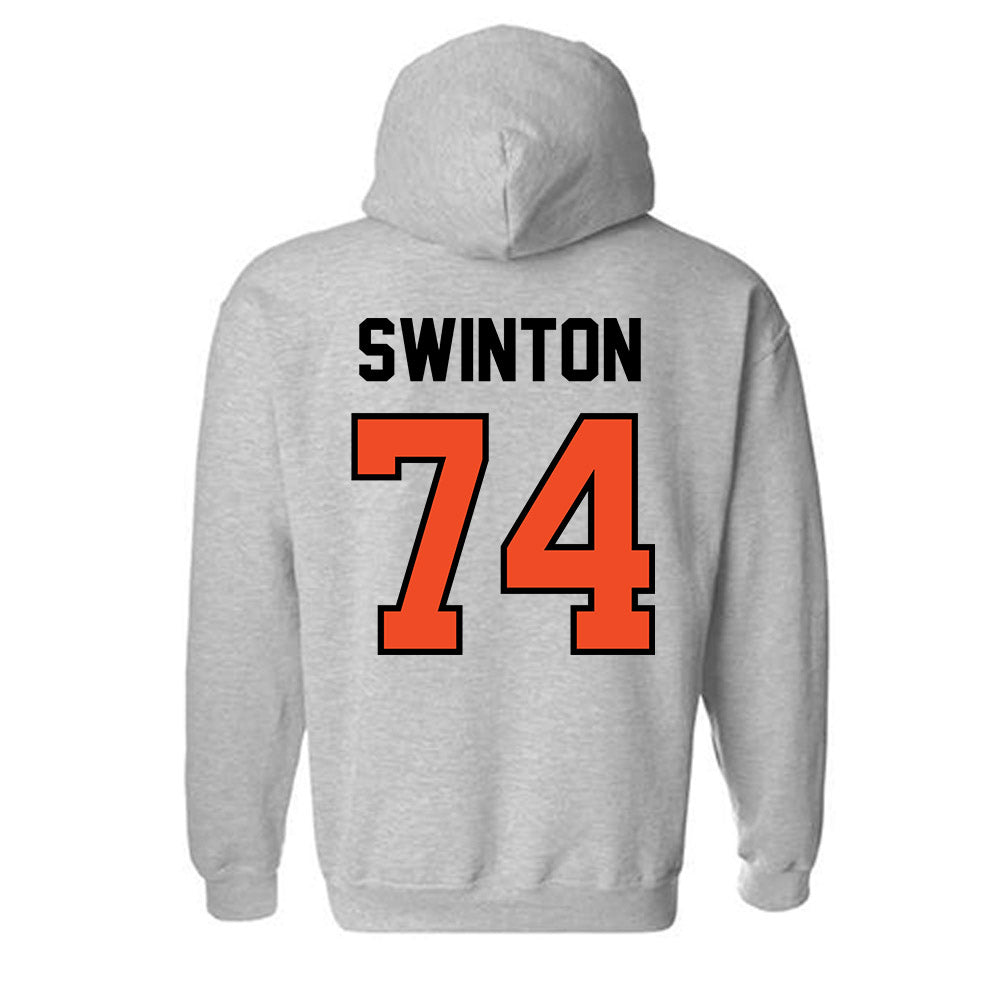 Campbell - NCAA Football : Rahshad Swinton - Fashion Shersey Hooded Sweatshirt-1