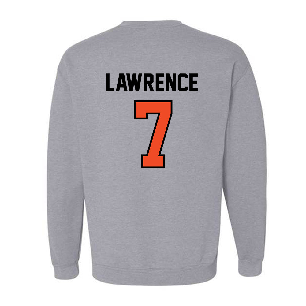 Campbell - NCAA Football : Ethan Lawrence - Fashion Shersey Crewneck Sweatshirt-1