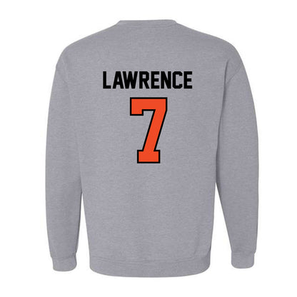 Campbell - NCAA Football : Ethan Lawrence - Fashion Shersey Crewneck Sweatshirt-1