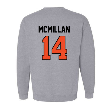 Campbell - NCAA Women's Volleyball : Breanna McMillan - Fashion Shersey Crewneck Sweatshirt-1