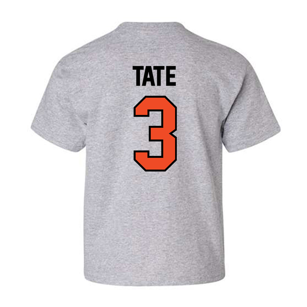 Campbell - NCAA Football : Barry Tate - Fashion Shersey Youth T-Shirt-1