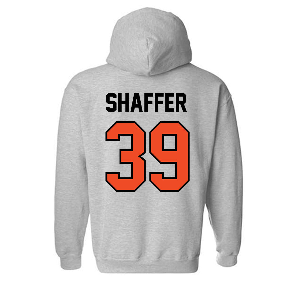 Campbell - NCAA Baseball : Braxton Shaffer - Fashion Shersey Hooded Sweatshirt-1