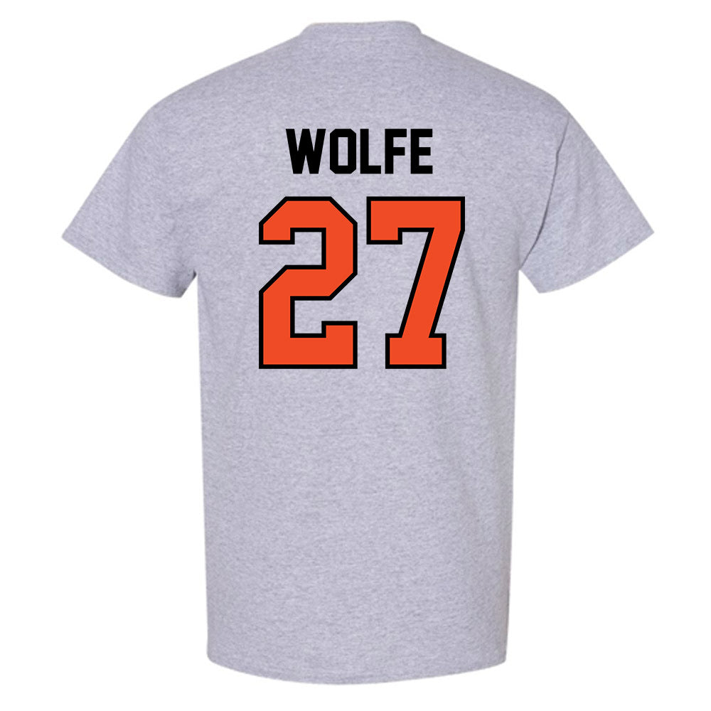 Campbell - NCAA Softball : Kasey Wolfe - Fashion Shersey T-Shirt-1
