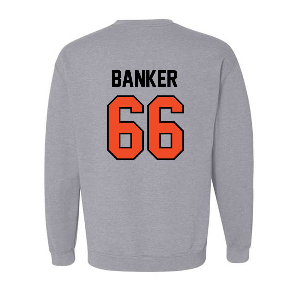 Campbell - NCAA Football : Carver Banker - Fashion Shersey Crewneck Sweatshirt-1