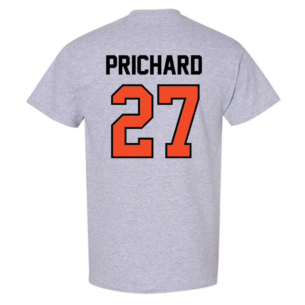 Campbell - NCAA Football : Davis Prichard - Fashion Shersey T-Shirt-1