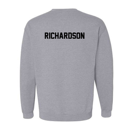 Campbell - NCAA Men's Tennis : Ethan Richardson - Fashion Shersey Crewneck Sweatshirt-1