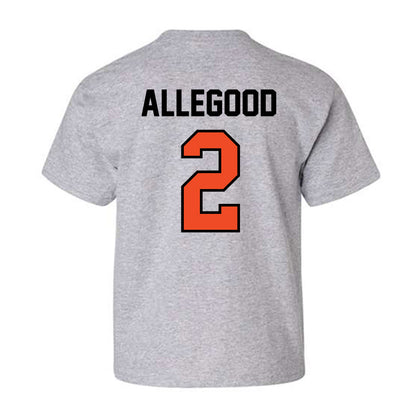 Campbell - NCAA Softball : Emily Allegood - Fashion Shersey Youth T-Shirt-1
