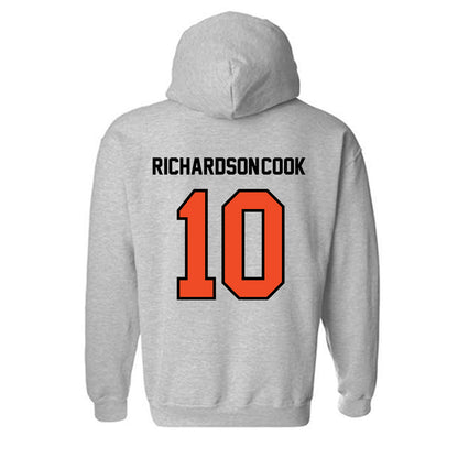 Campbell - NCAA Football : Keynan Richardson-Cook - Fashion Shersey Hooded Sweatshirt-1