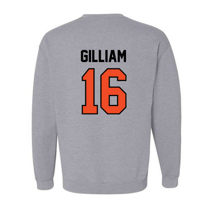 Campbell - NCAA Football : Michael Gilliam - Fashion Shersey Crewneck Sweatshirt-1