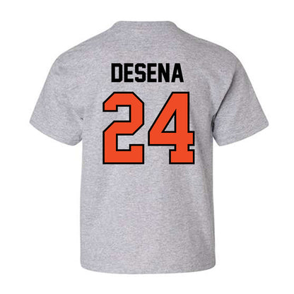Campbell - NCAA Softball : Amber Desena - Fashion Shersey Youth T-Shirt-1