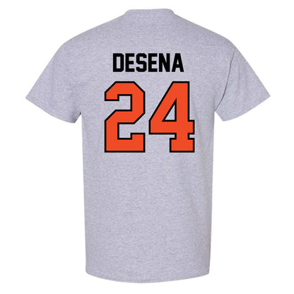 Campbell - NCAA Softball : Amber Desena - Fashion Shersey T-Shirt-1