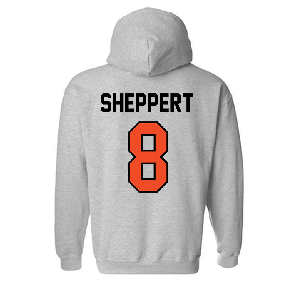Campbell - NCAA Football : Vance Sheppert - Fashion Shersey Hooded Sweatshirt-1