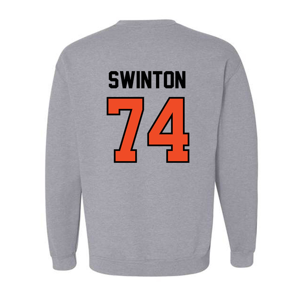 Campbell - NCAA Football : Rahshad Swinton - Fashion Shersey Crewneck Sweatshirt-1