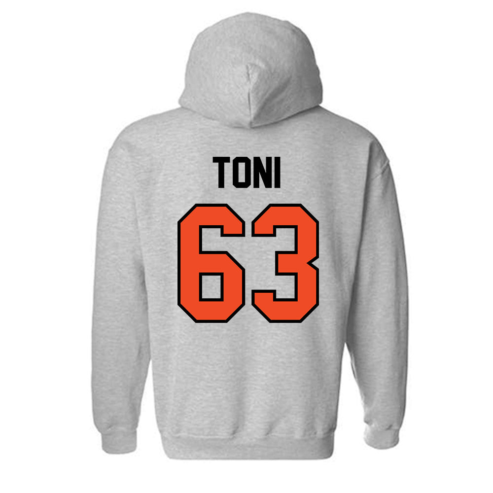 Campbell - NCAA Football : Camden Toni - Fashion Shersey Hooded Sweatshirt-1