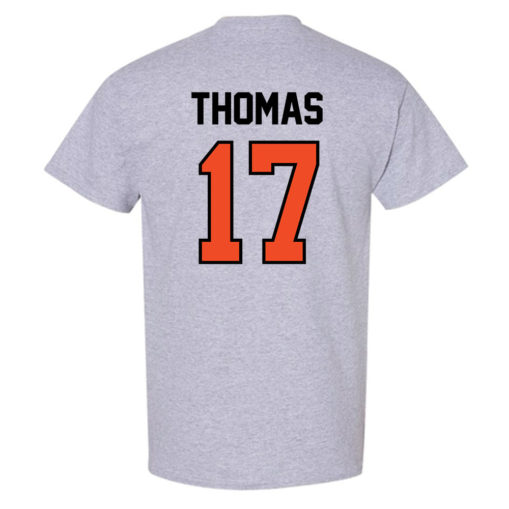 Campbell - NCAA Football : Malachi Thomas - Fashion Shersey T-Shirt-1
