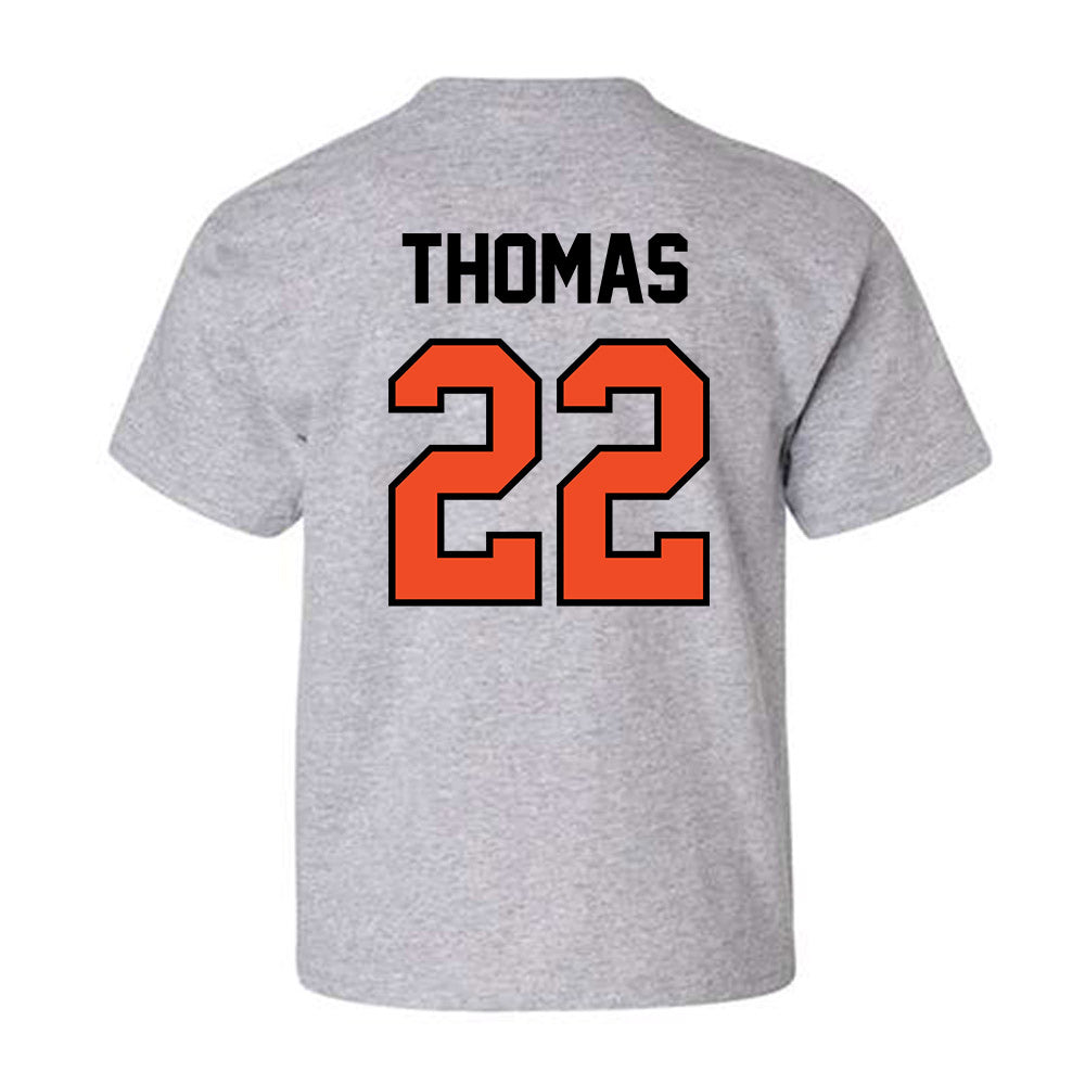 Campbell - NCAA Football : Devon Thomas - Fashion Shersey Youth T-Shirt-1