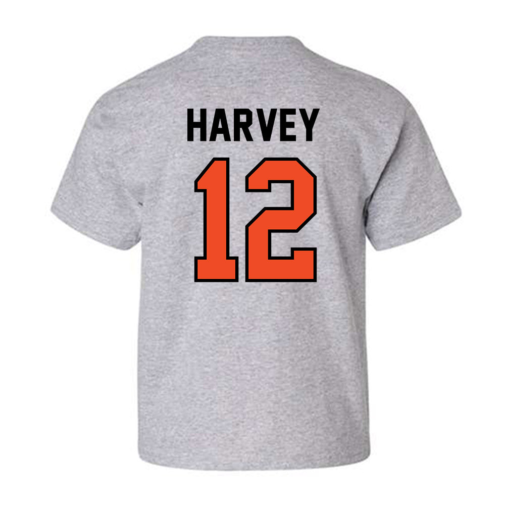 Campbell - NCAA Football : Grayson Harvey - Fashion Shersey Youth T-Shirt-1