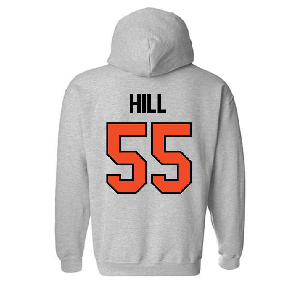 Campbell - NCAA Football : Cameron Hill - Fashion Shersey Hooded Sweatshirt-1