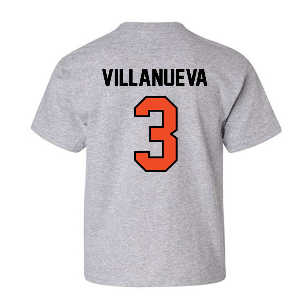 Campbell - NCAA Football : Kalen Villanueva - Fashion Shersey Youth T-Shirt-1