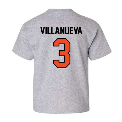Campbell - NCAA Football : Kalen Villanueva - Fashion Shersey Youth T-Shirt-1