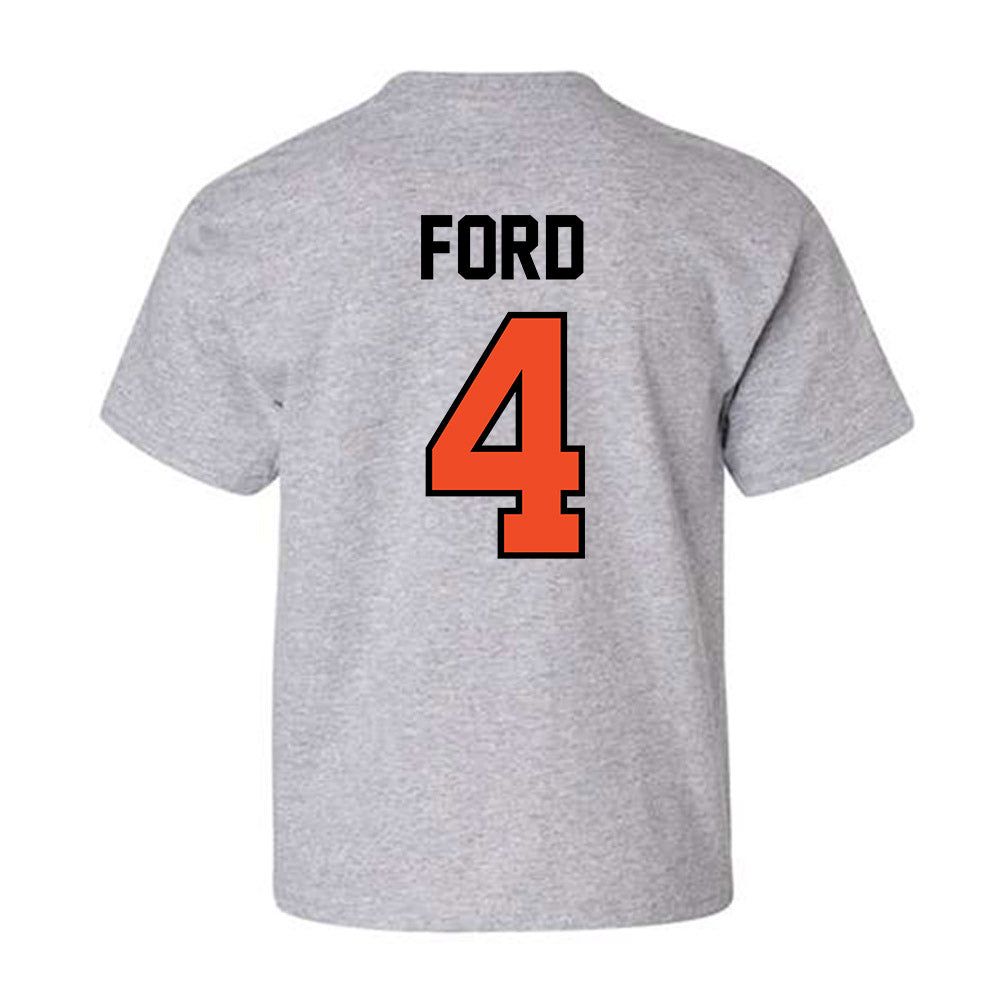 Campbell - NCAA Softball : Madison Ford - Fashion Shersey Youth T-Shirt-1