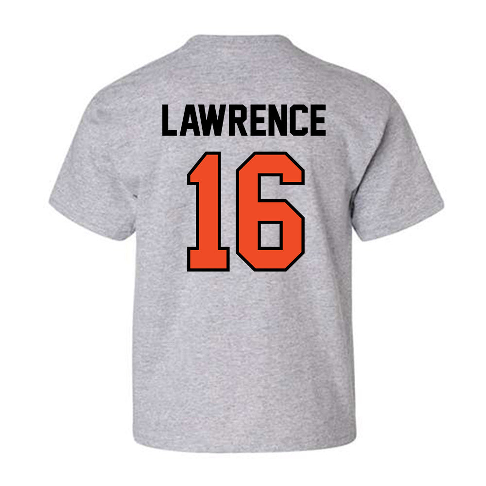 Campbell - NCAA Football : Zachary Lawrence - Fashion Shersey Youth T-Shirt-1