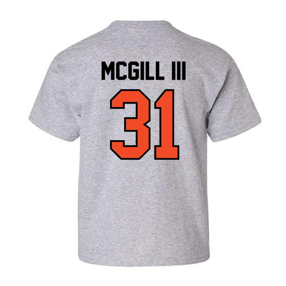 Campbell - NCAA Football : Mikey McGill III - Fashion Shersey Youth T-Shirt-1