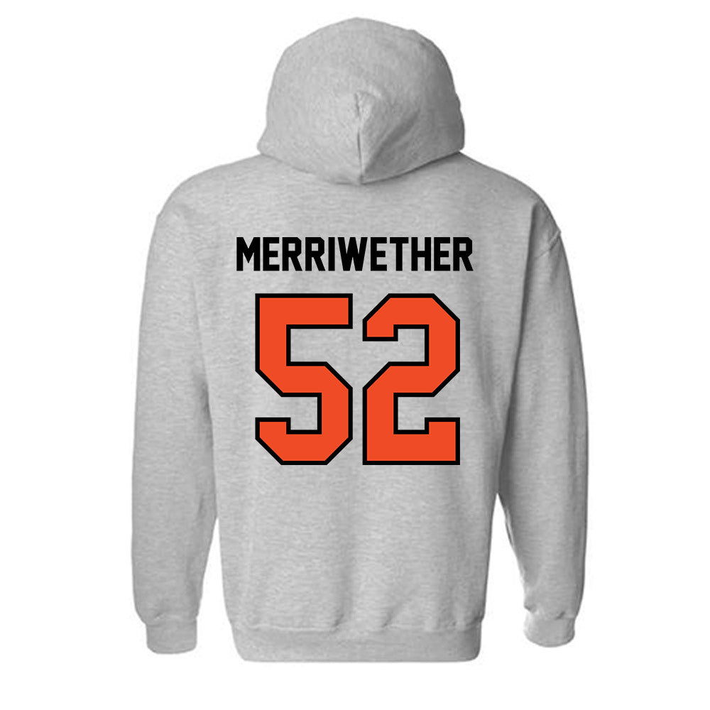 Campbell - NCAA Football : Mason Merriwether - Fashion Shersey Hooded Sweatshirt-1