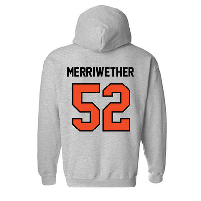 Campbell - NCAA Football : Mason Merriwether - Fashion Shersey Hooded Sweatshirt-1