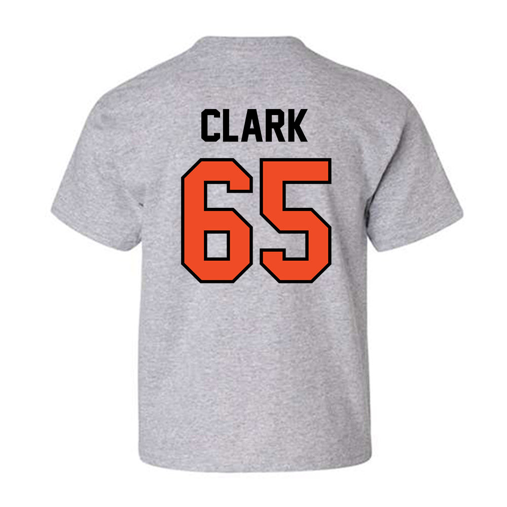 Campbell - NCAA Football : Hunter Clark - Fashion Shersey Youth T-Shirt-1