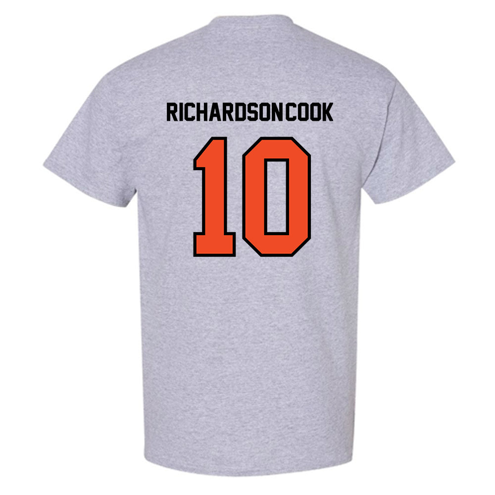 Campbell - NCAA Football : Keynan Richardson-Cook - Fashion Shersey T-Shirt-1