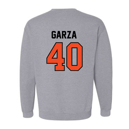Campbell - NCAA Football : Justin Garza - Fashion Shersey Crewneck Sweatshirt-1