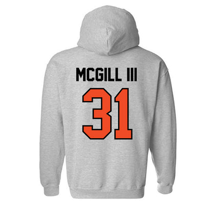 Campbell - NCAA Football : Mikey McGill III - Fashion Shersey Hooded Sweatshirt-1