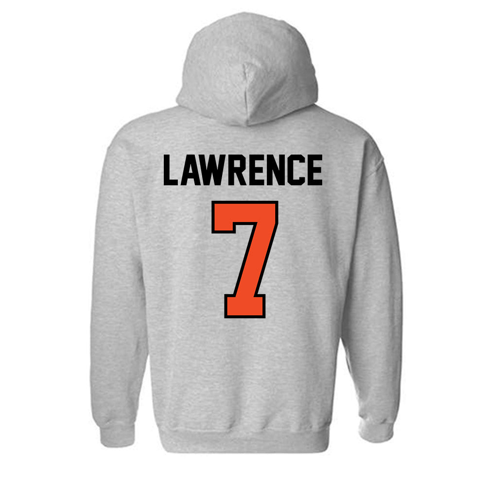 Campbell - NCAA Football : Ethan Lawrence - Fashion Shersey Hooded Sweatshirt-1