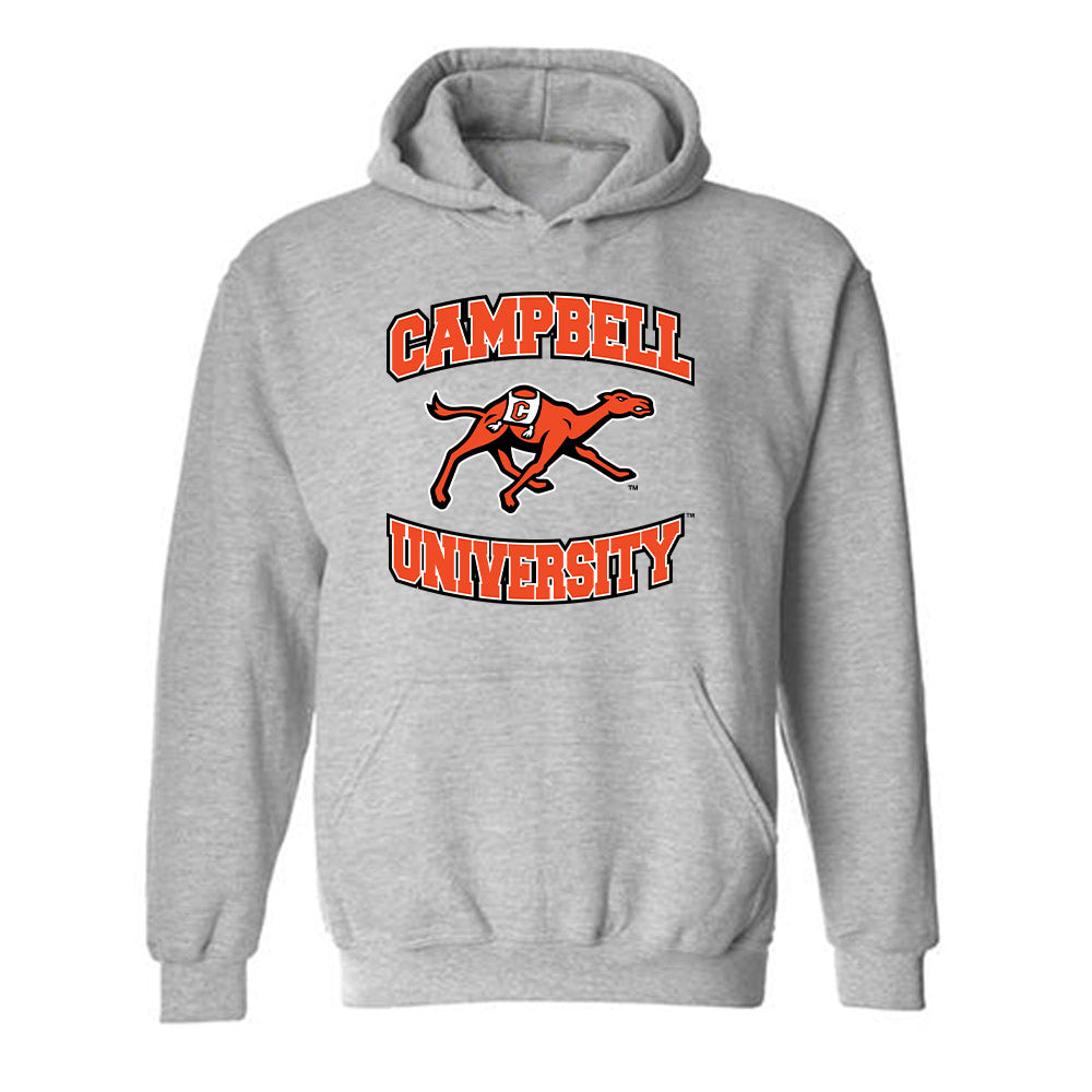 Campbell - NCAA Softball : Grace Kealy - Fashion Shersey Hooded Sweatshirt-0