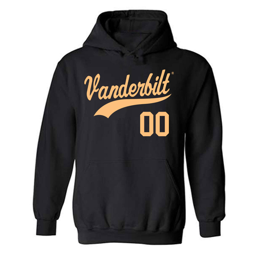 Vanderbilt - NCAA Baseball : Gunner Skelton - Replica Shersey Hooded Sweatshirt-0