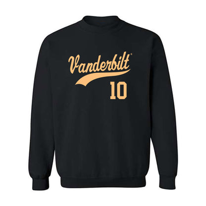 Vanderbilt - NCAA Baseball : Carson Quillen - Replica Shersey Crewneck Sweatshirt-0