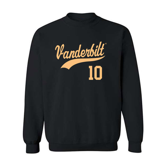 Vanderbilt - NCAA Baseball : Carson Quillen - Replica Shersey Crewneck Sweatshirt-0
