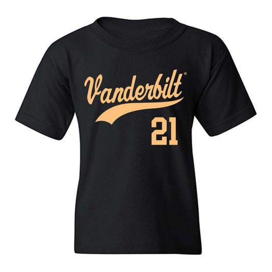 Vanderbilt - NCAA Baseball : Hudson Barton - Replica Shersey Youth T-Shirt-0