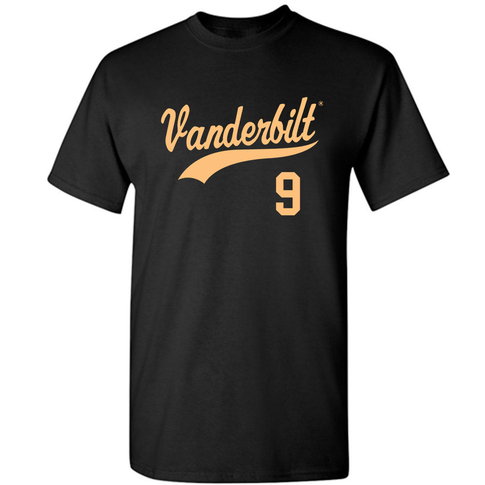 Vanderbilt - NCAA Baseball : Brodie Johnston - Replica Shersey T-Shirt-0