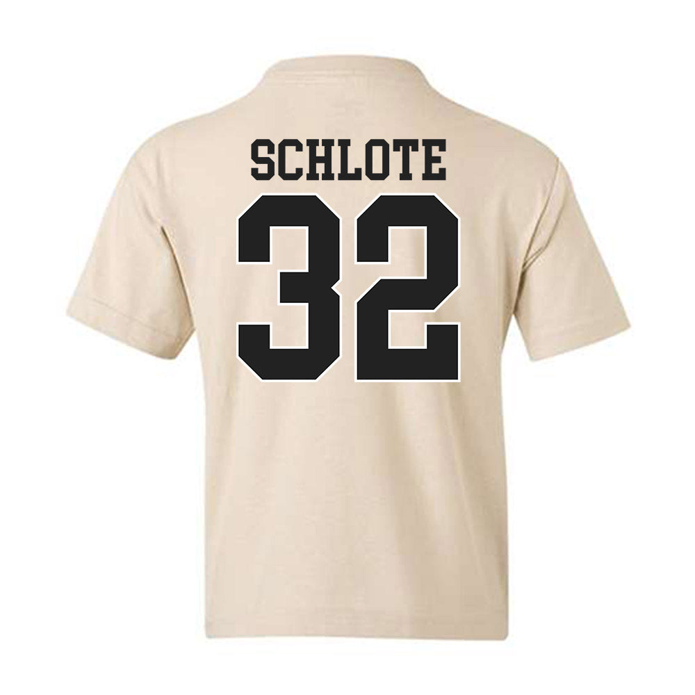 Vanderbilt - NCAA Baseball : Nate Schlote - Replica Shersey Youth T-Shirt-1