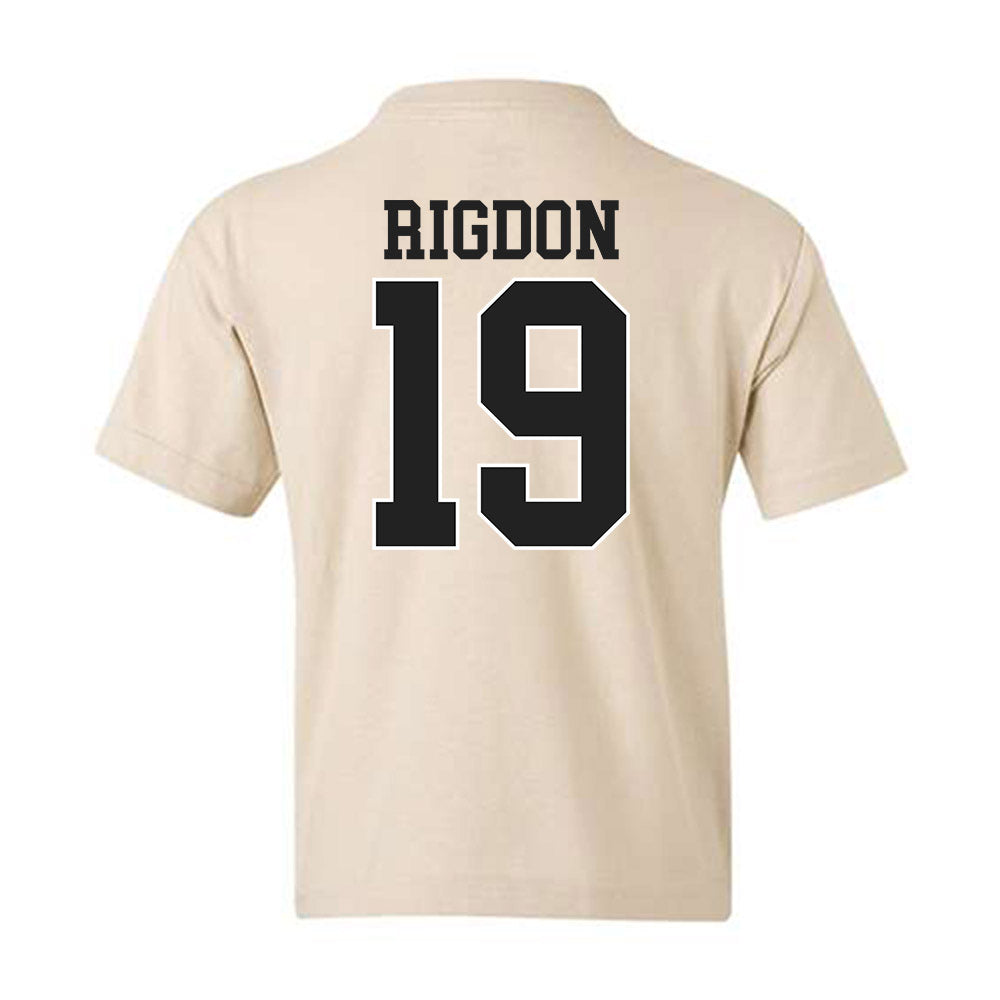 Vanderbilt - NCAA Baseball : Rustan Rigdon - Replica Shersey Youth T-Shirt-1
