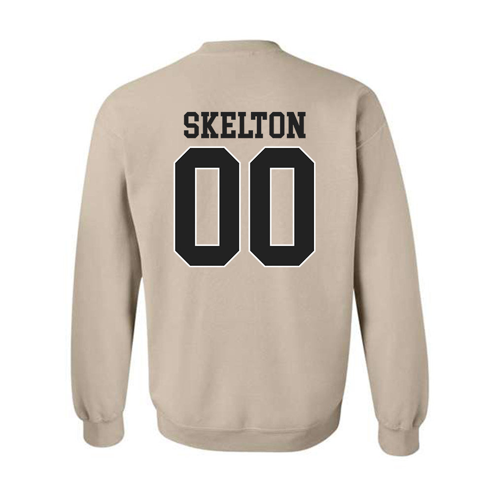Vanderbilt - NCAA Baseball : Gunner Skelton - Replica Shersey Crewneck Sweatshirt-1