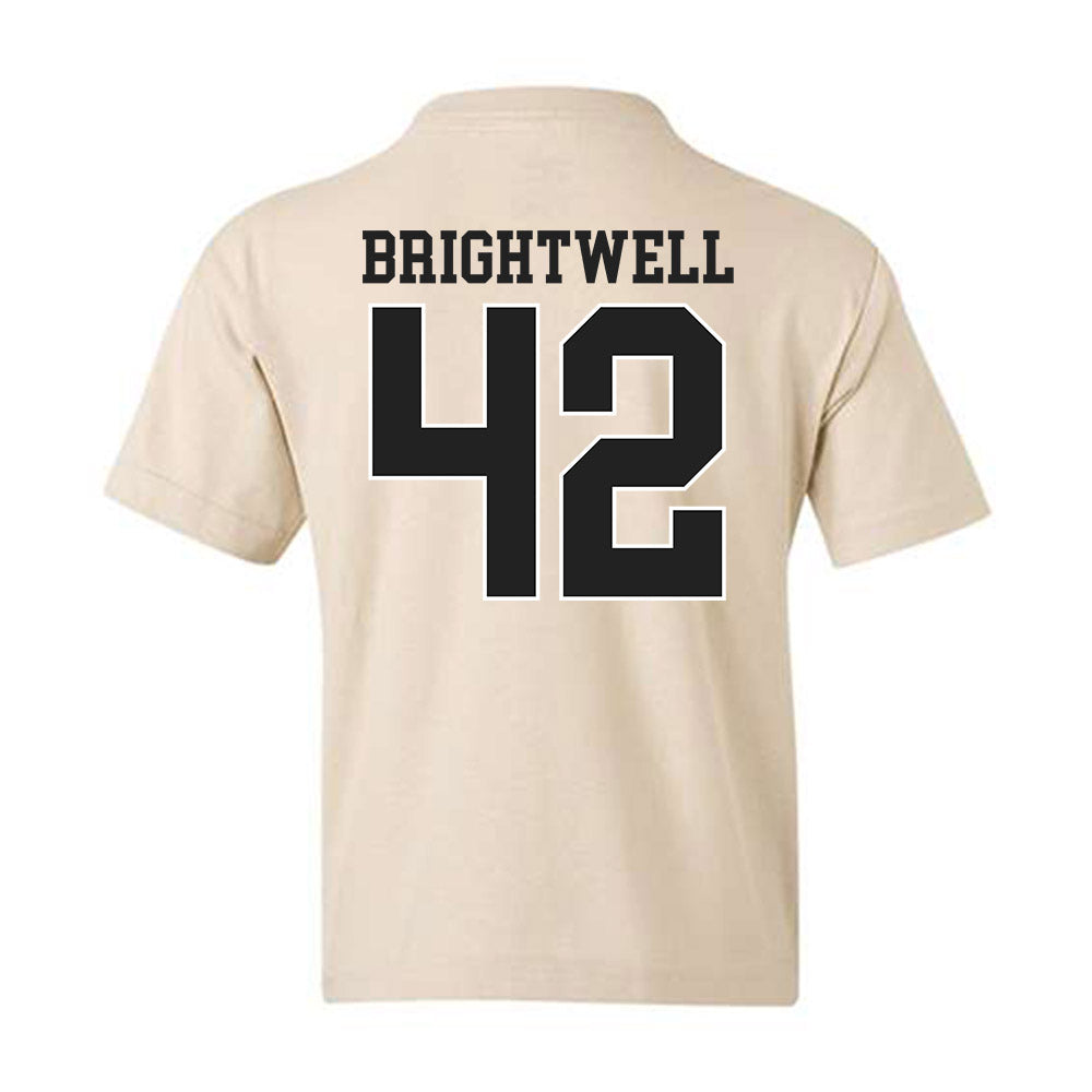 Vanderbilt - NCAA Baseball : Collin Brightwell - Replica Shersey Youth T-Shirt-1