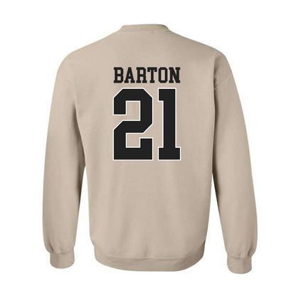 Vanderbilt - NCAA Baseball : Hudson Barton - Replica Shersey Crewneck Sweatshirt-1