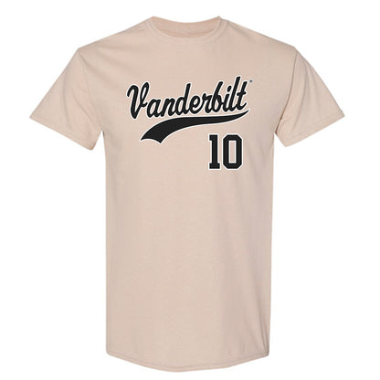 Vanderbilt - NCAA Baseball : Carson Quillen - Replica Shersey T-Shirt-0