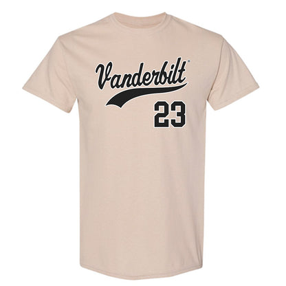 Vanderbilt - NCAA Baseball : Brody Carr - Replica Shersey T-Shirt-0