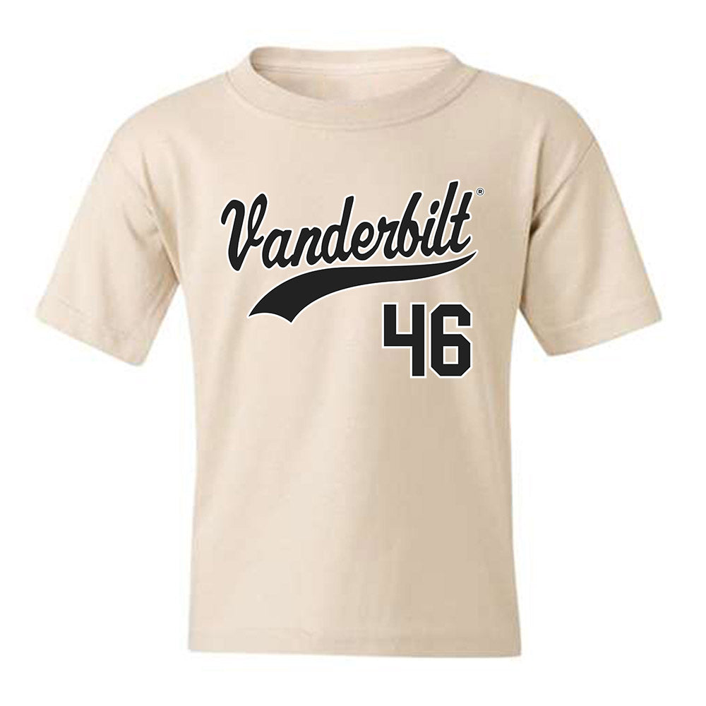 Vanderbilt - NCAA Baseball : Tyler Baird - Replica Shersey Youth T-Shirt-0