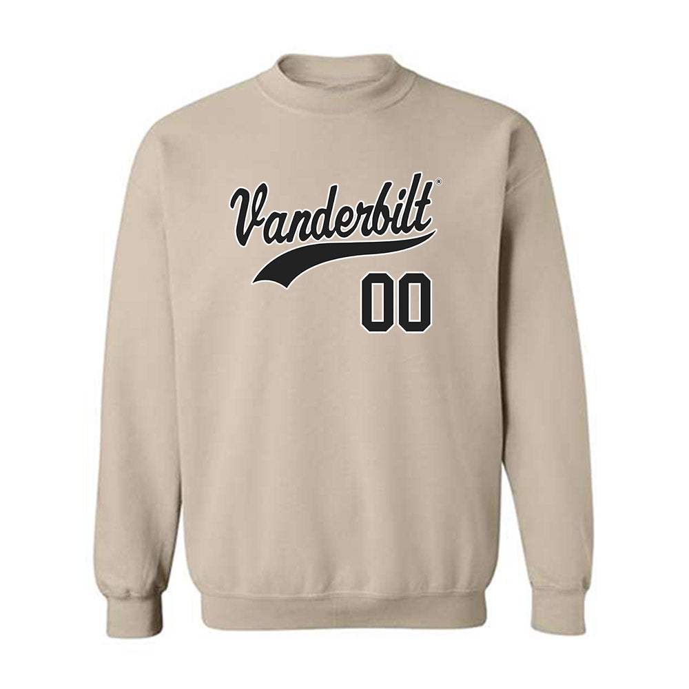 Vanderbilt - NCAA Baseball : Gunner Skelton - Replica Shersey Crewneck Sweatshirt-0
