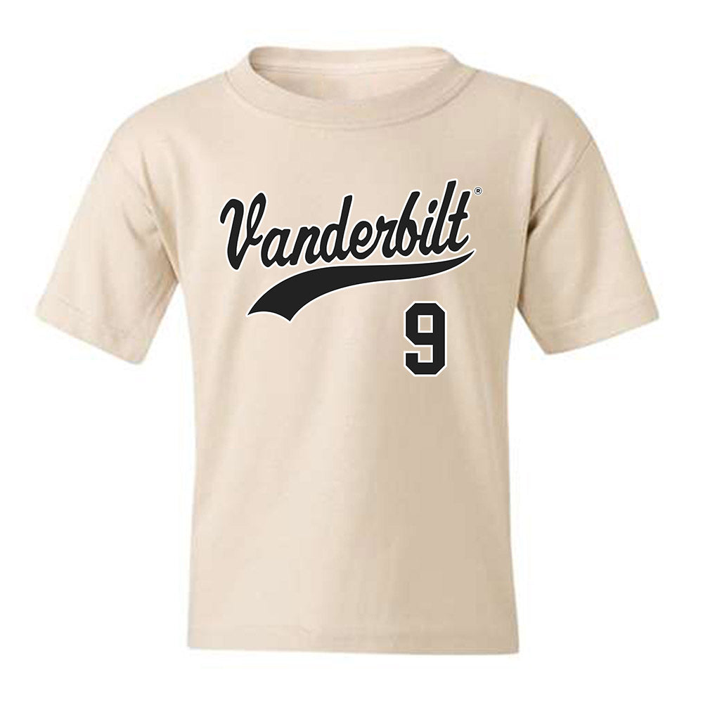 Vanderbilt - NCAA Baseball : Brodie Johnston - Replica Shersey Youth T-Shirt-0